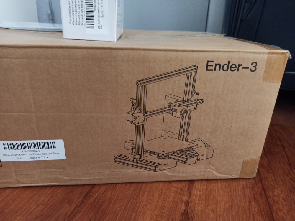 Creality Ender 3 3D Printer Fully Open Source with Filament (White Color)