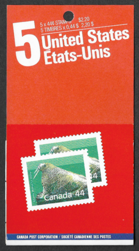 Canada - BK104 - 1989 - Atlantic Walrus - MNH