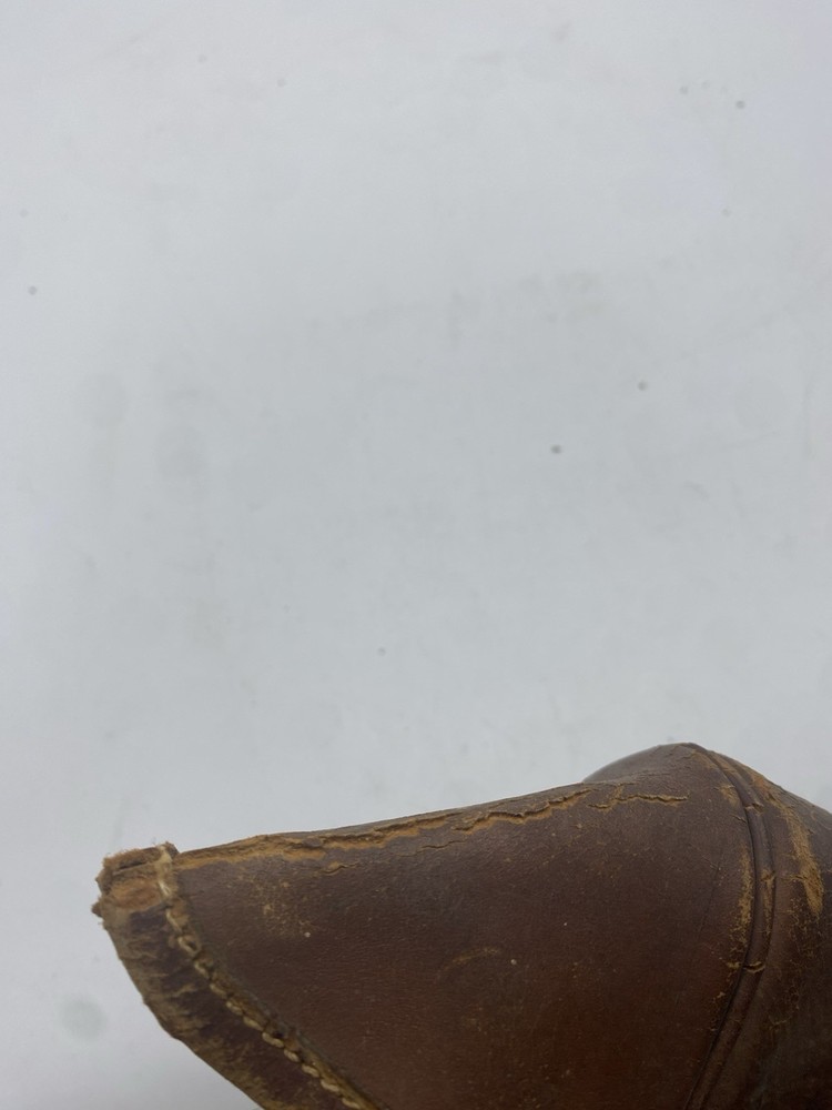 WWII German Leather Cavalry Saddle Bag Bdq. 43 Marked