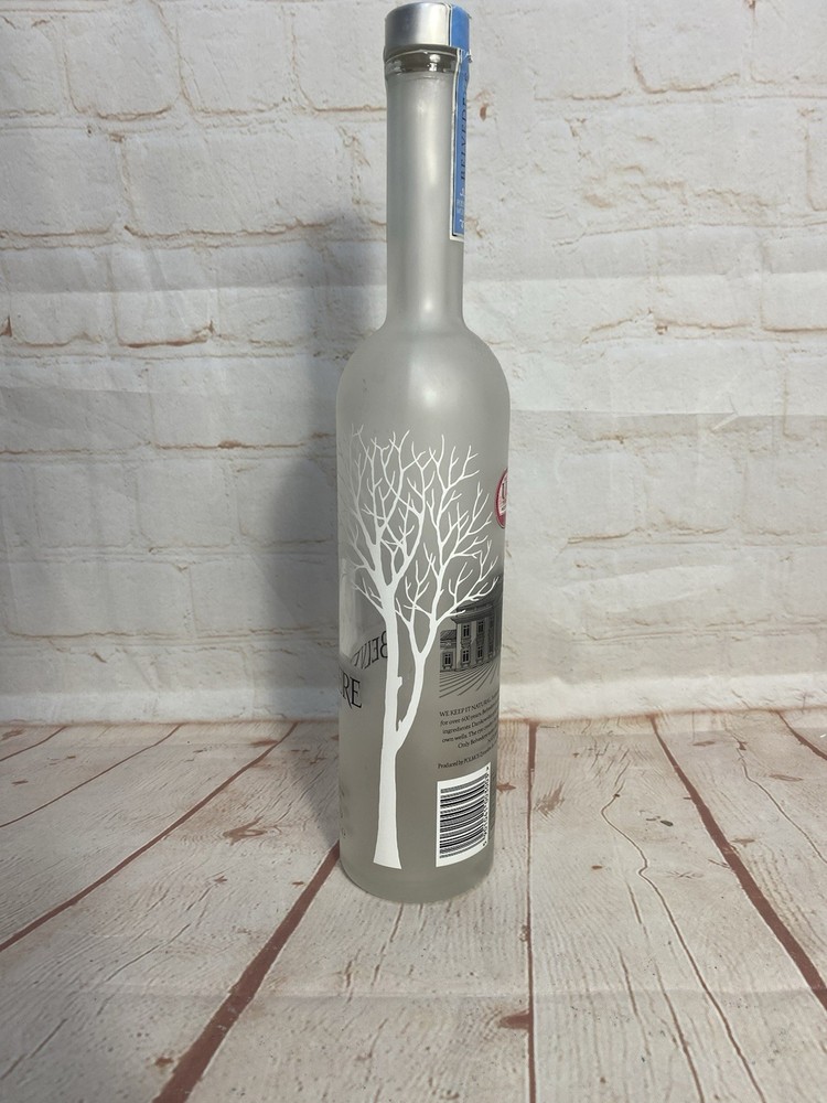 EMPTY Belvedere Vodka Glass Bottle 70cl