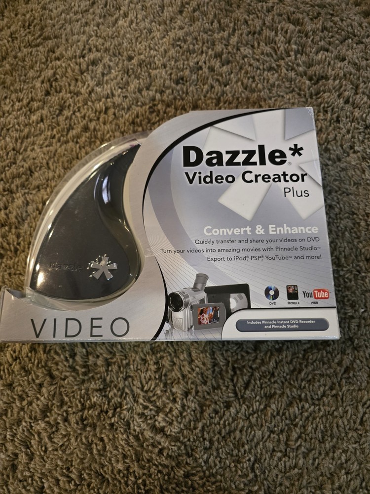 Dazzle Video Creator Plus Convert And Enhance - Does Not Include Software!
