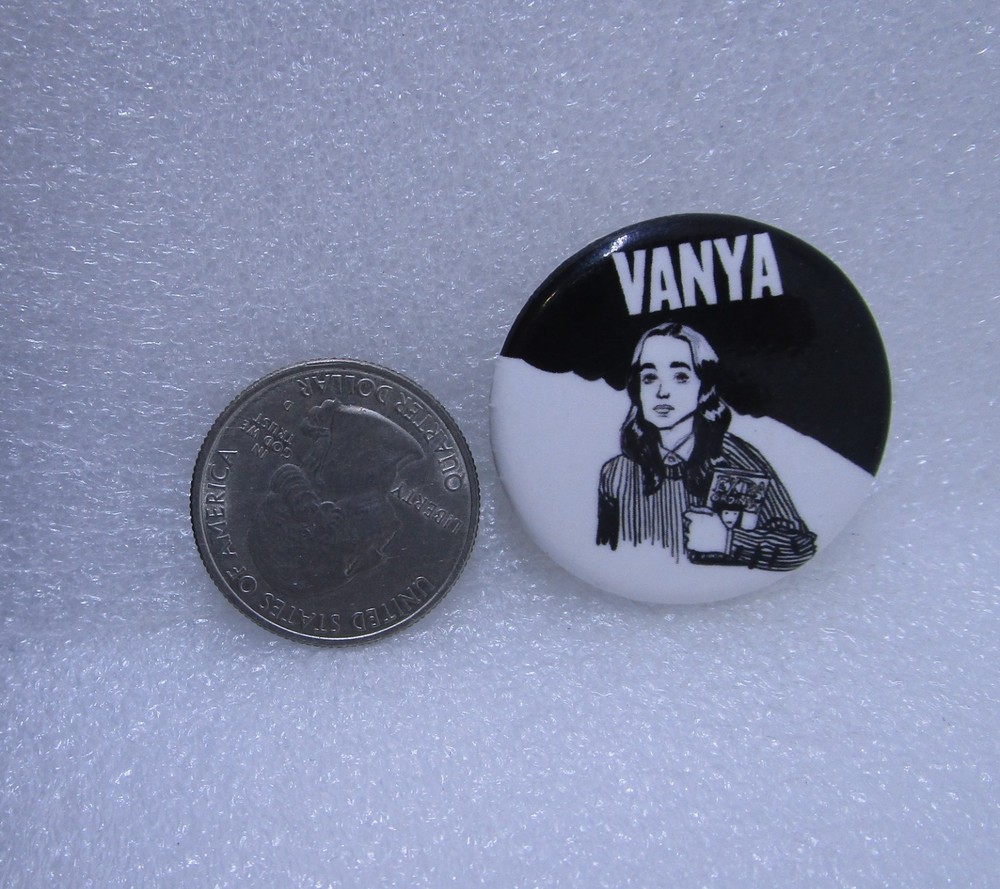 Umbrella Academy Vanya Button Pin