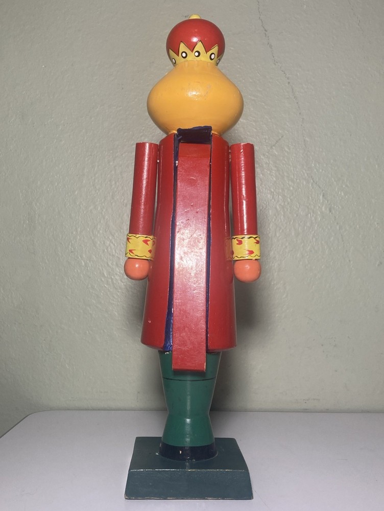 Collectible Hand Painted Wood Nutcracker 13”