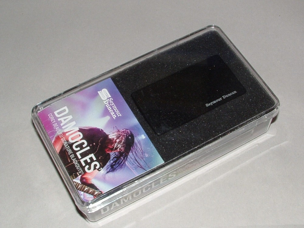 Seymour Duncan Damocles Corey B Blackouts 6 String Bridge New