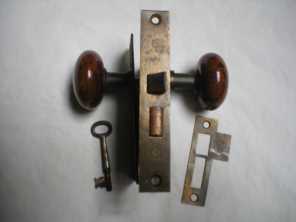 Antique Victorian Era Door Hardware
