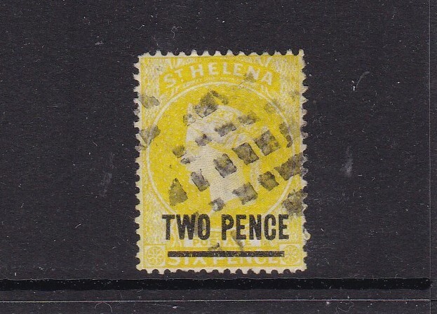 St. Helena - SG 28 - used - 1880 - 2d yellow