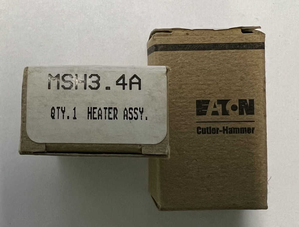 EATON CUTLER HAMMER MSH3.4A Manual Starter Thermal Overload Relay Heater Element