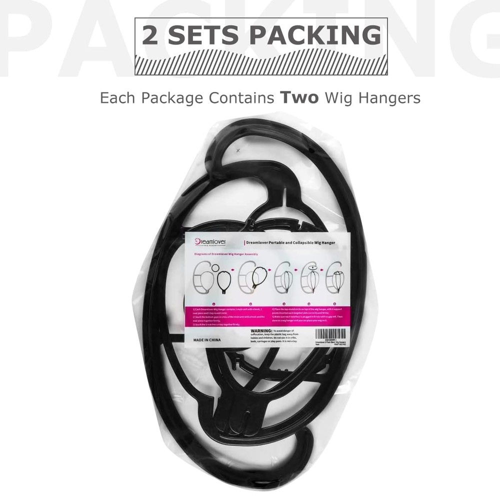 Wig Stand Wig Drying Stand 2 sets