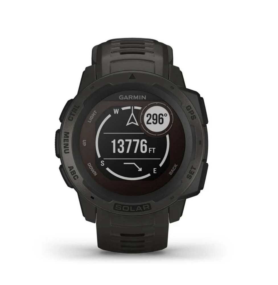 Garmin Instinct Solar Smartwatch - Graphite (010-02293-10)