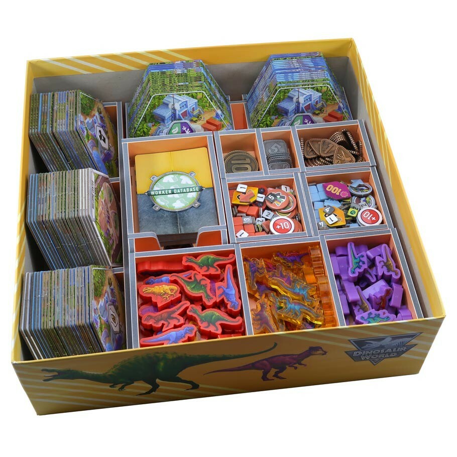 FDSDWRLD Folded Space Box Insert: Color: Dinosaur World
