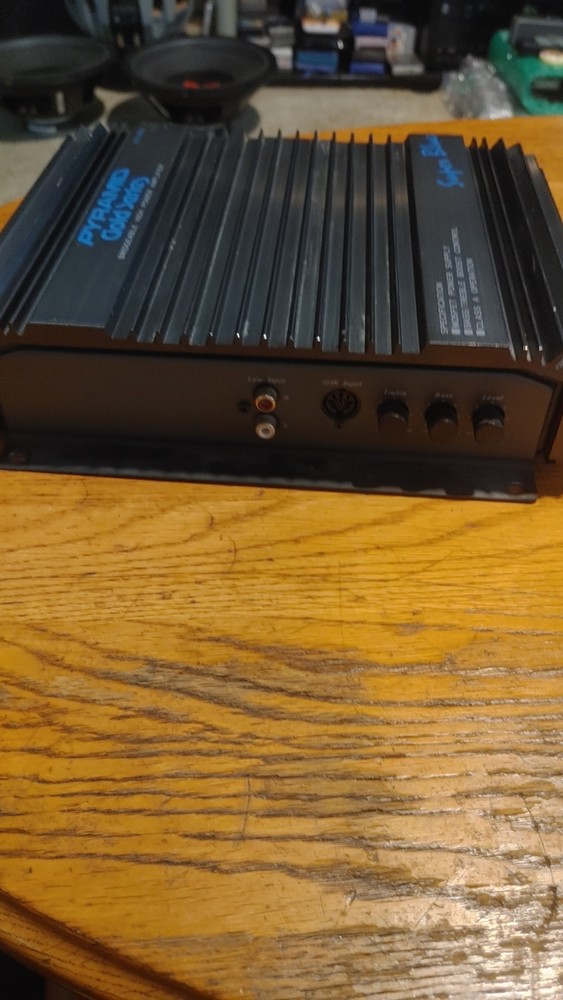 Pyramid Gold Series Super Blue Amplifier Vintage Tested