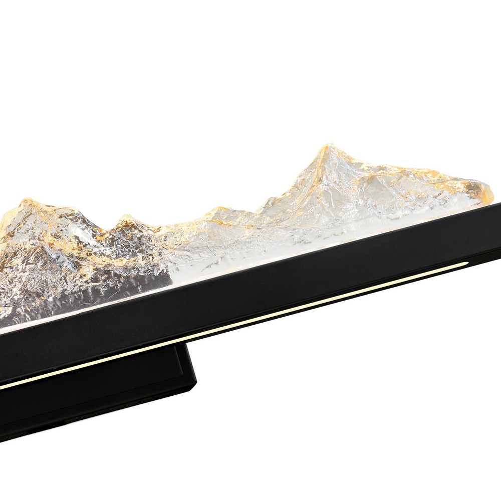 Black LED Vanity from the Himalayas Collection