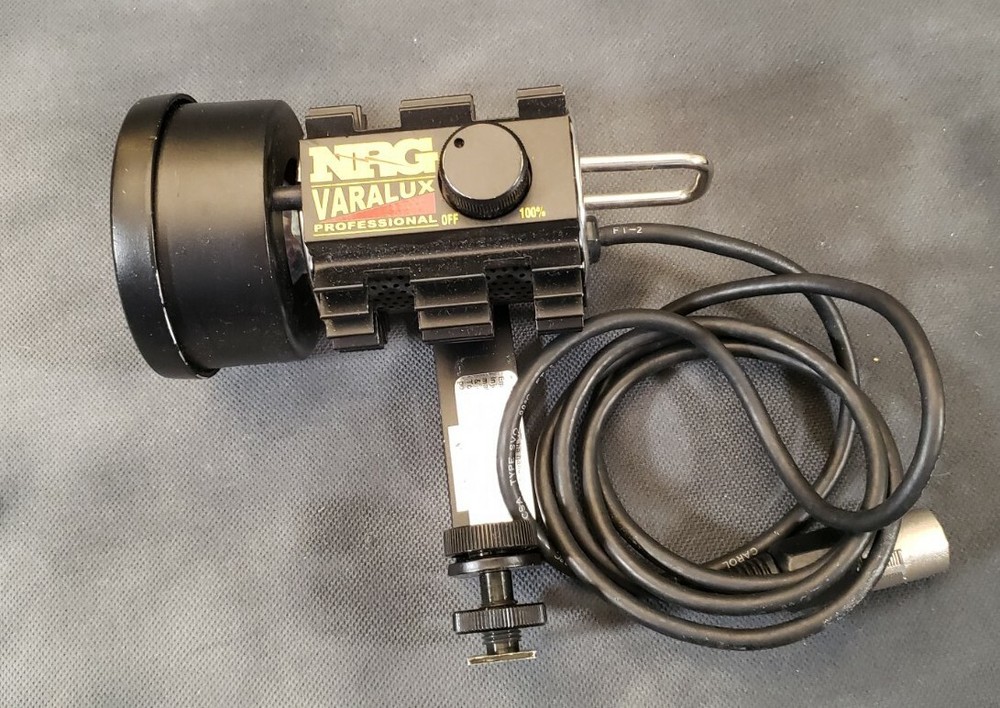 NRG Varalux Pro Video Light - XLR - Includes Mount