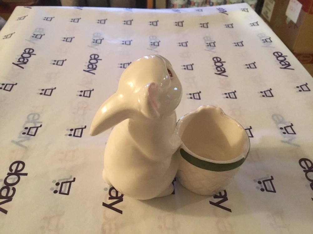 Avon Rabbet w/basket Figurine