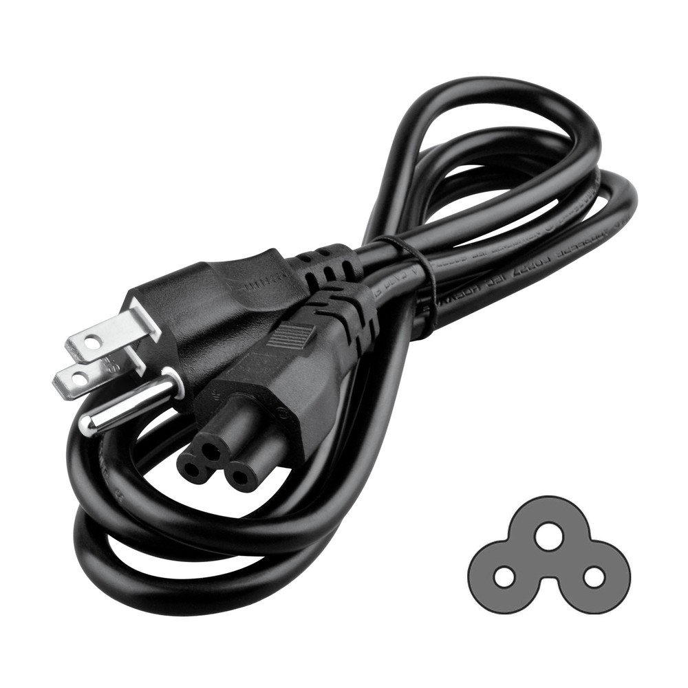 5ft AC Power Cord Cable For Sharp NoteVision PGA20X PG-A20X DLP Projector Lead