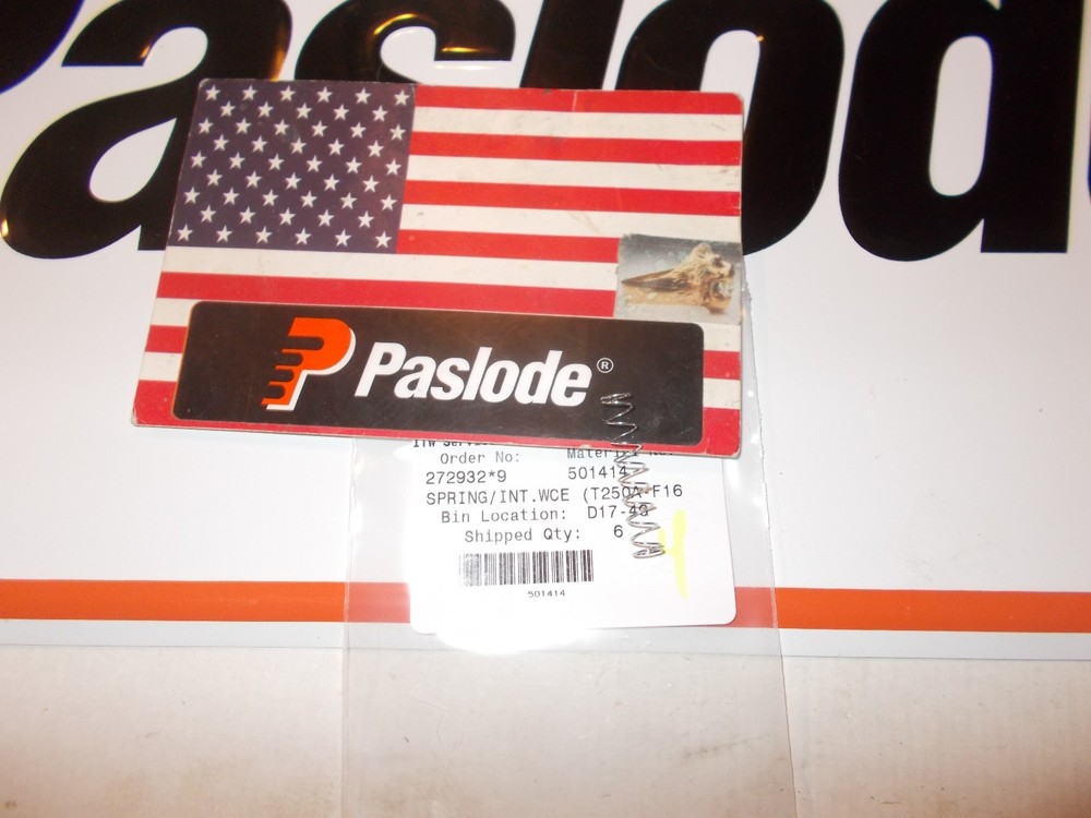 Paslode # 501414 SPRING/INT.WCE (T250A-F16)