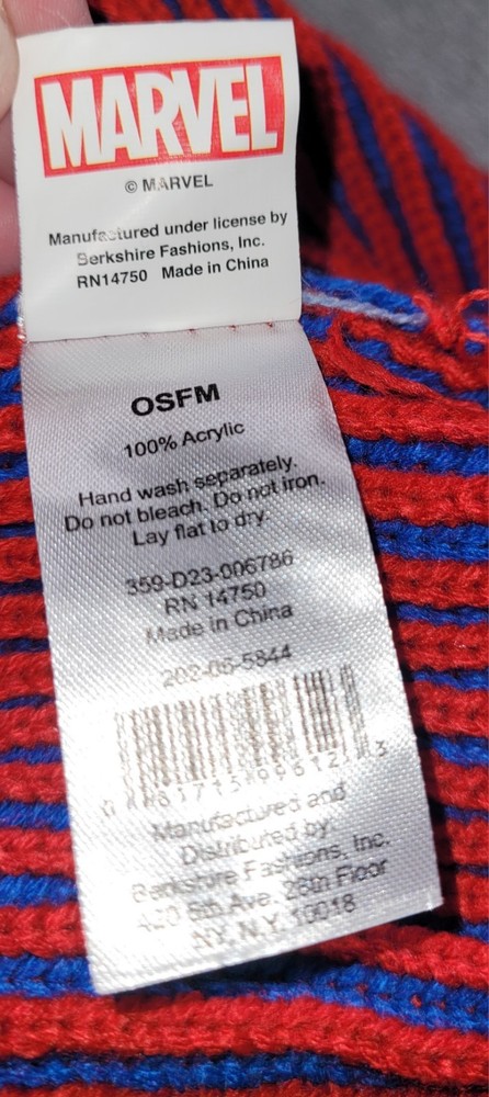 spiderman kids beanie hat