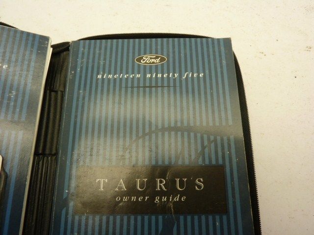 95 FORD TAURUS OWNERS MANUAL 77901