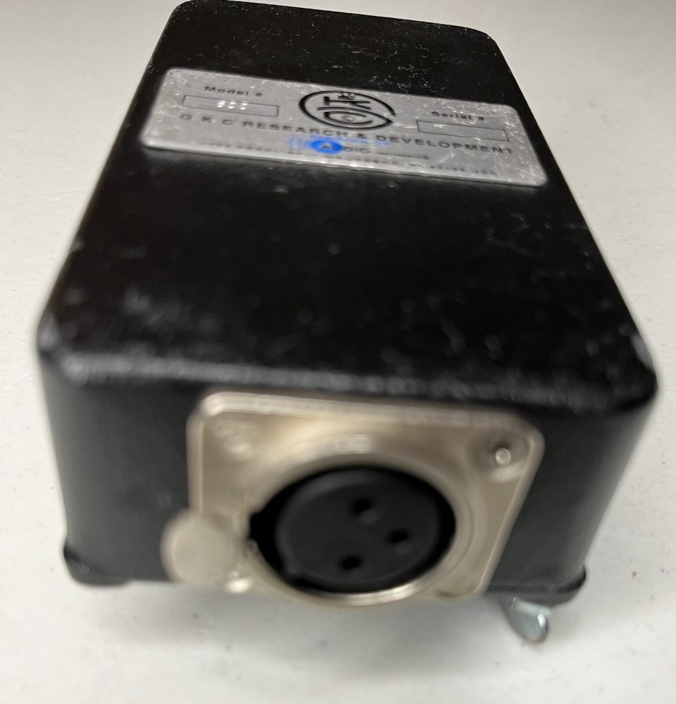GKC Research & Development MODEL 600 Monitor Amplifier