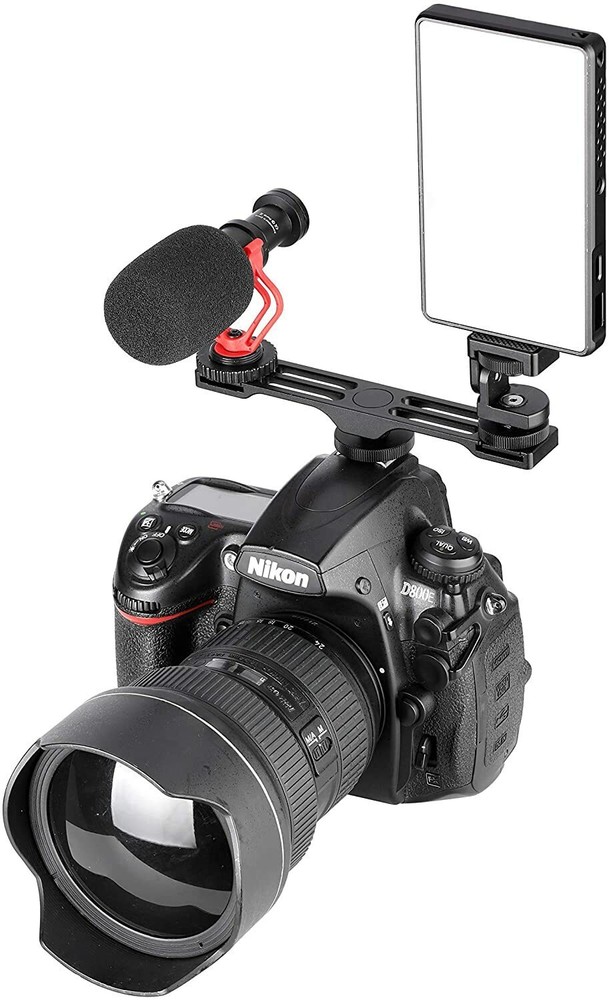 Leofoto FA-08 Twin Flash Cold Shoe Adapter