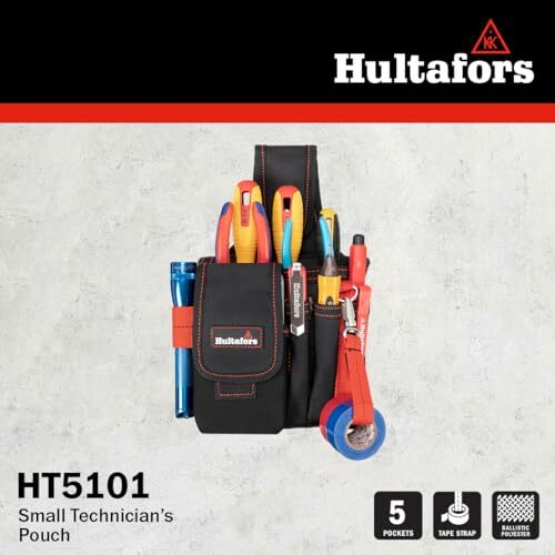 Work Gear HT5101 Small Technician's Pouch Heavy Duty Ballistic Polyester Neop...