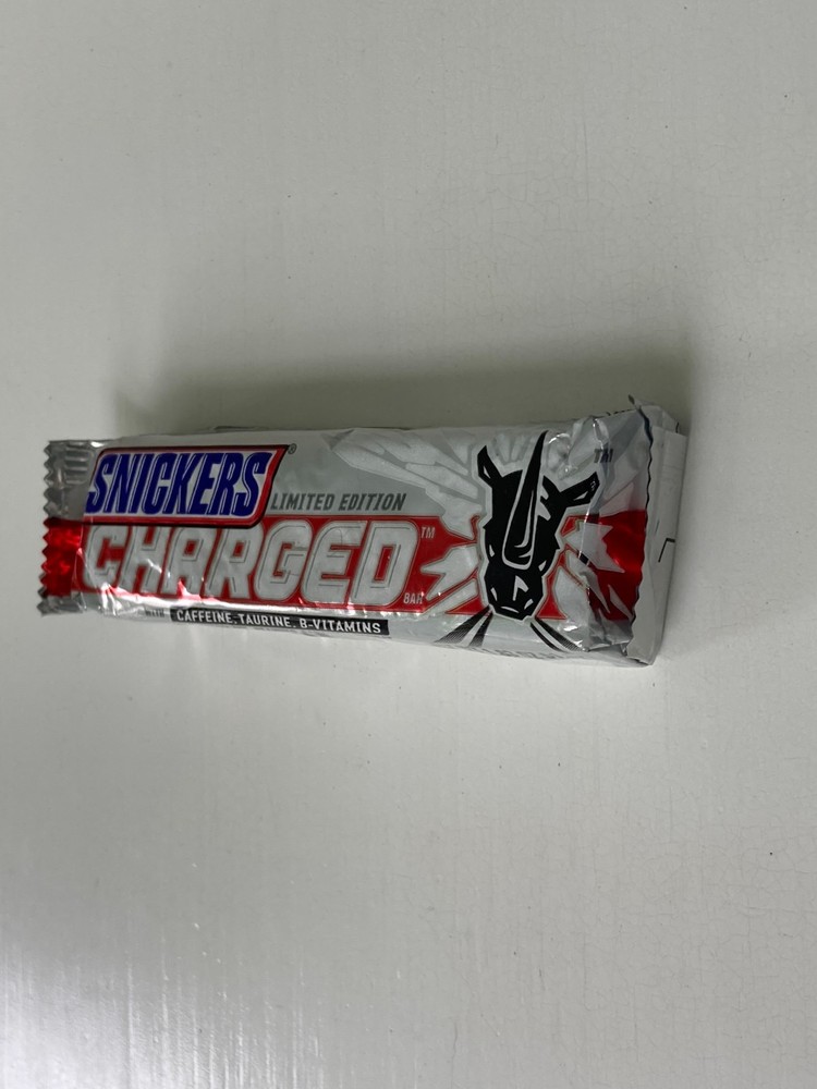Unopened Snickers Charged Caffeinated Candy Bar (2008 Limited Edition)