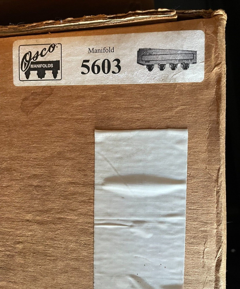 Osco Manifold, Part # 5603, Starboard Merc Ford Log