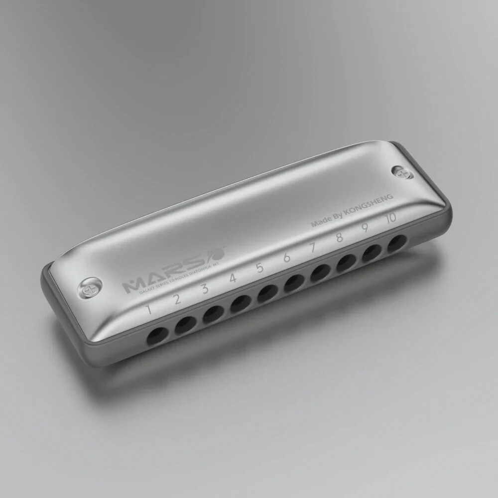 Kongsheng Mars High Quality 10 Hole Diatonic Harmonica ~Multiple Keys