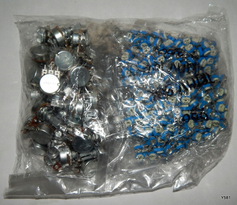 500 QTY 50K OHM Trimmer Variable Resistors 50 Volume Knobs