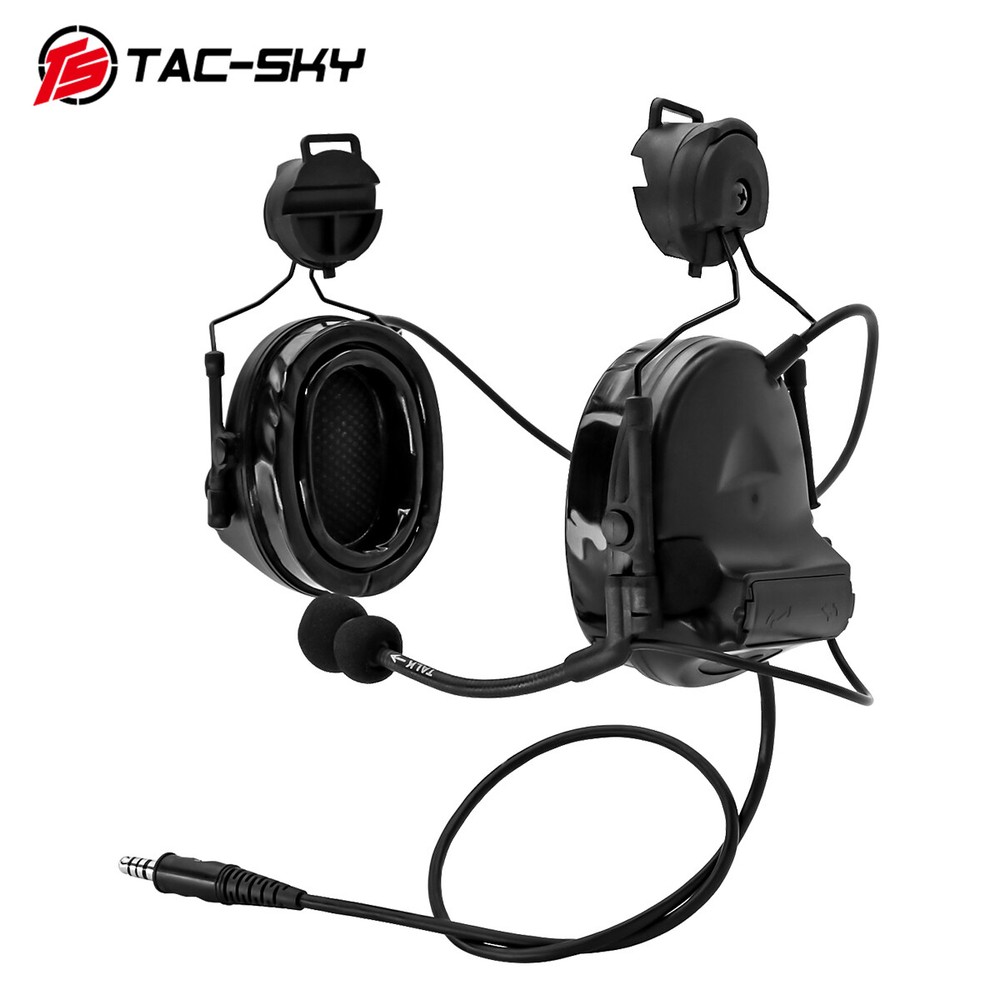 Tactical Headset Comta II Noise Reduction Ear Defender for Airsoft Activities