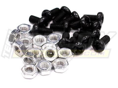 Precision-Crafted 3x6mm Screws & Nuts (14) Hardware Package