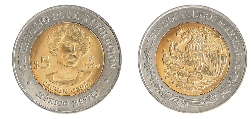 Mexico 5 Pesos, 2009, KM #909, Mint, Commemorative