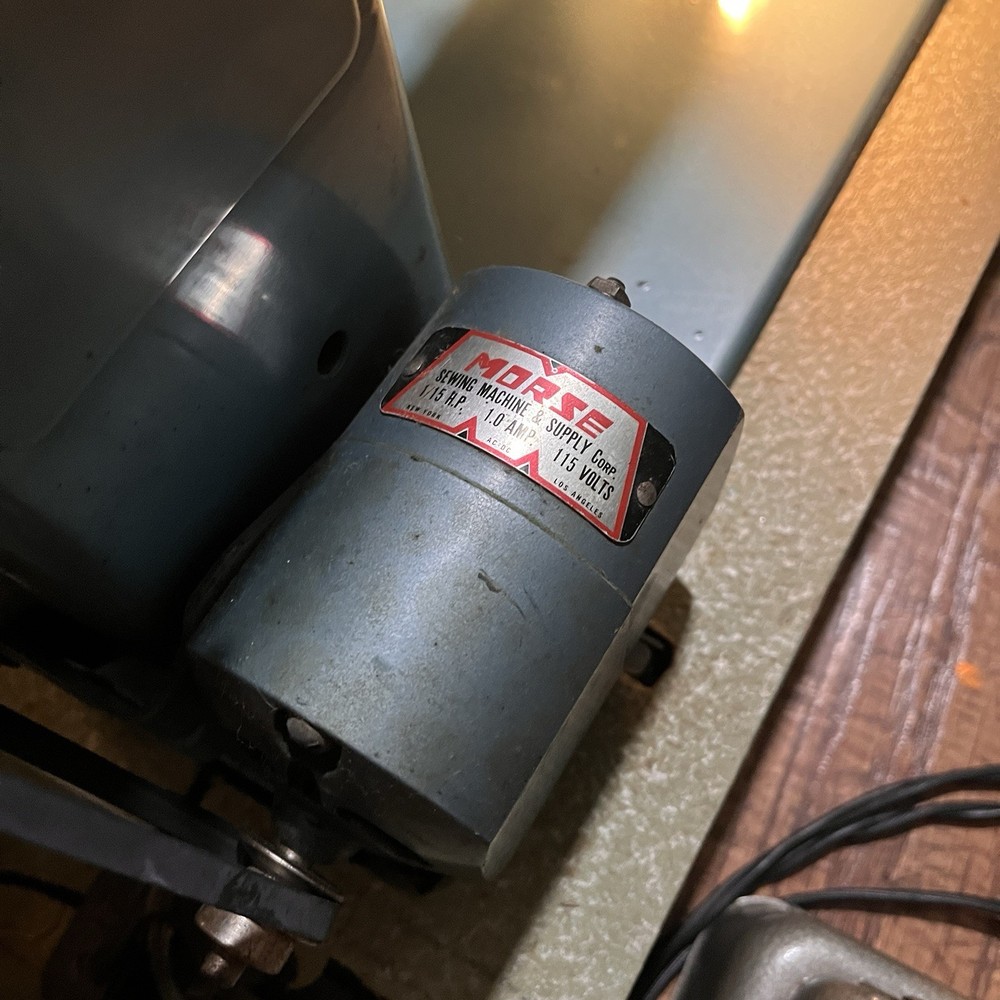 Vintage Morse Super Dial sewing machine Tested And Working