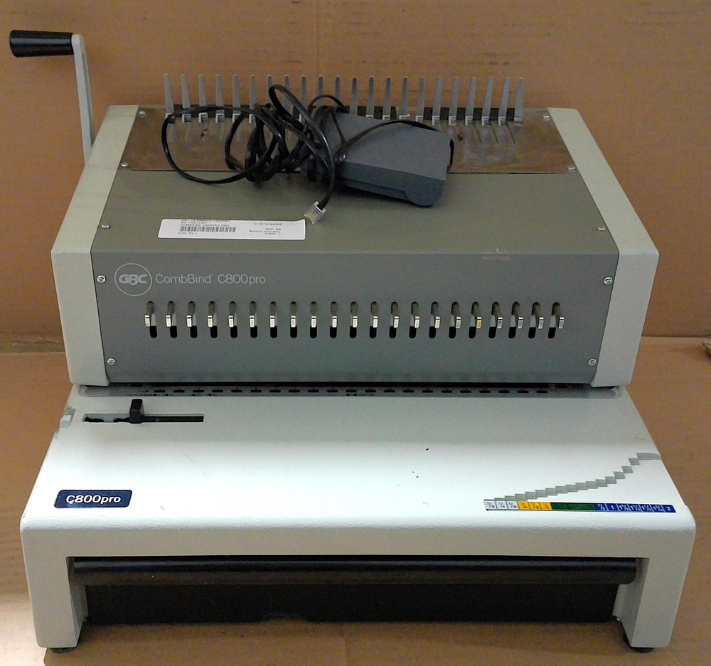 GBC COMBBIND C800PRO HEAVY- DUTY BINDING MACHINE