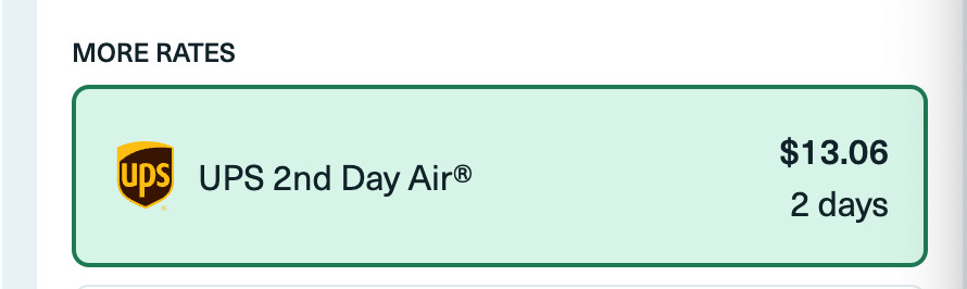 shipping surcharge $4