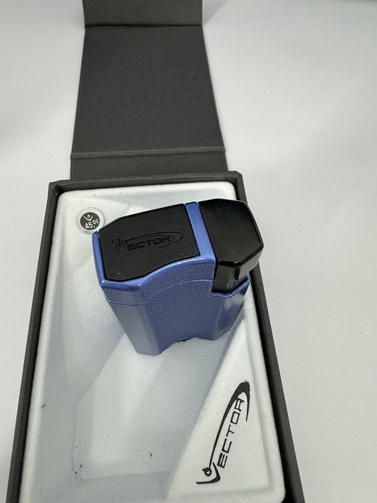 Vector VMotion Dual Jet Cigar Lighter - Blue - New