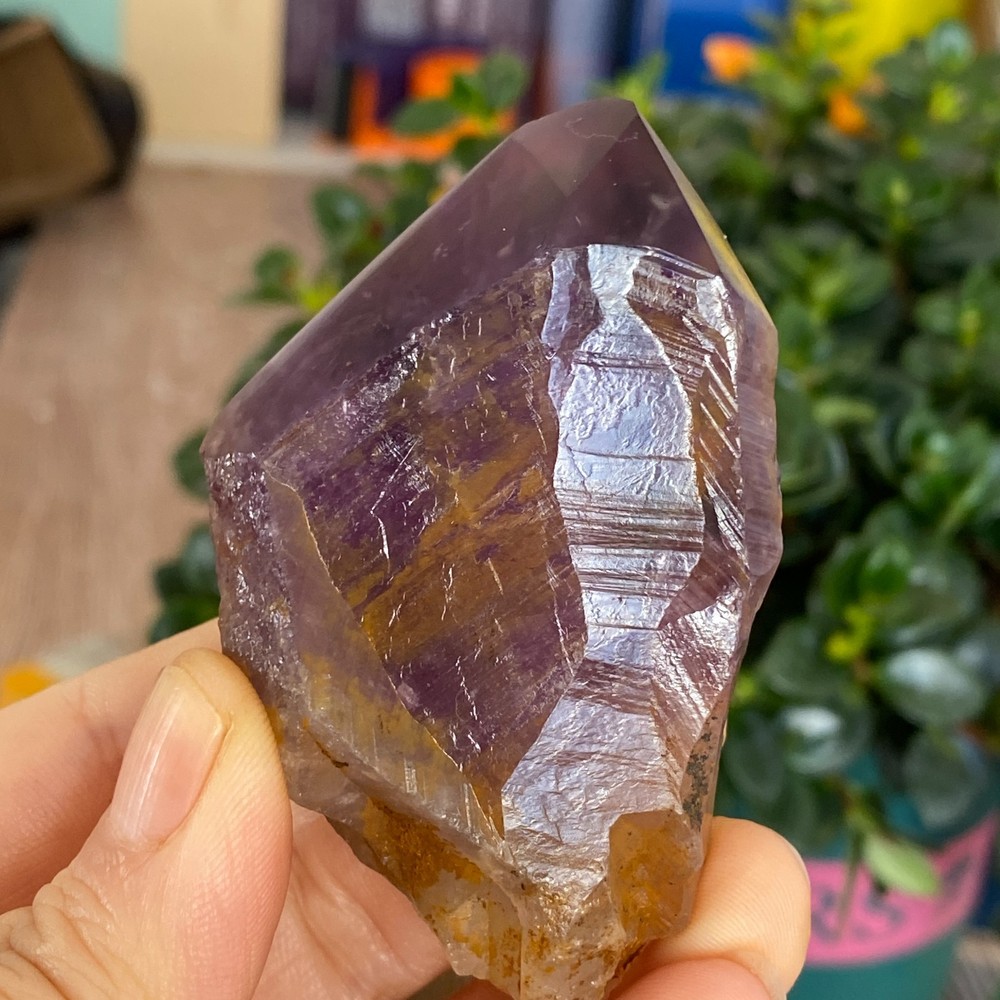 100g Natural Amethyst geode quartz clustercrystal specimen Healing