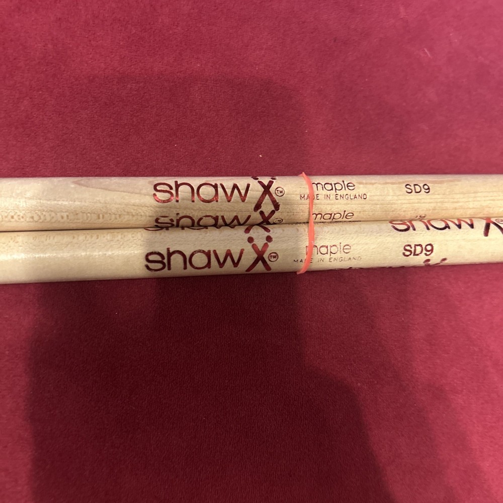 Pair Drum Sticks Shaw X Maple - Mismatch E Same Stick Different Run