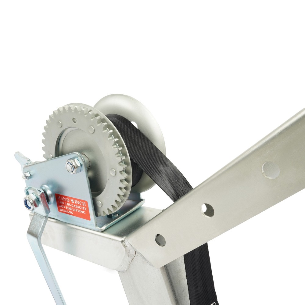 Adjustable Winch Post Winch Stand W/1400lbs Winch Roller For Boat Trailer part