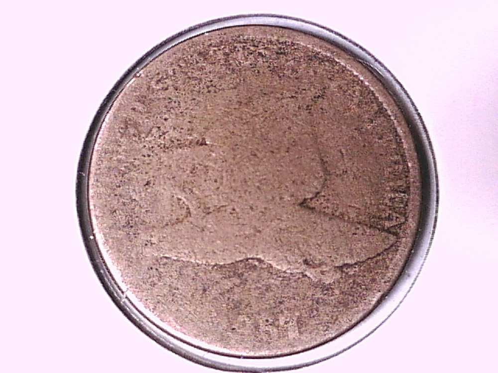 1857 Flying Eagle Cent Genuine Raw Ungraded 01315