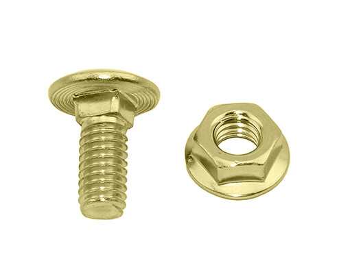 NEW! SPRING FORK TOP BOLT/NUT GOLD.