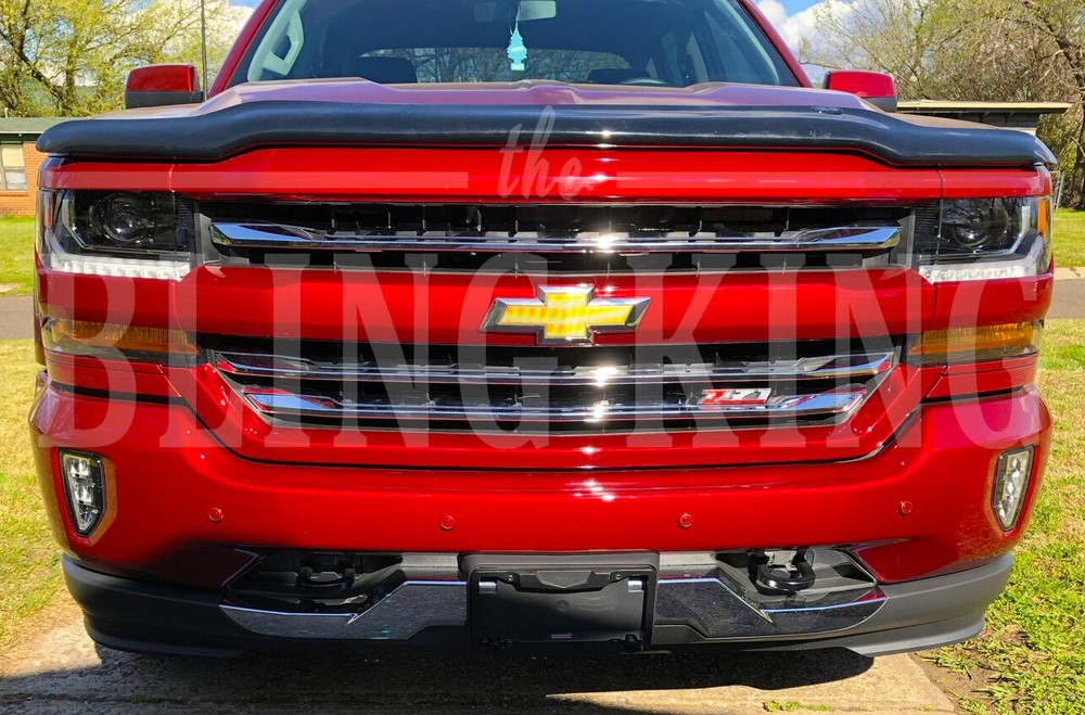 2016-2018 Chevy Silverado chrome grille insert grill LT Z71 ONLY