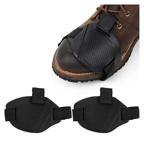 2PCS Motorcycle Shoe Protector,Adjustable Motorcycle Motorbike Shift Pad with