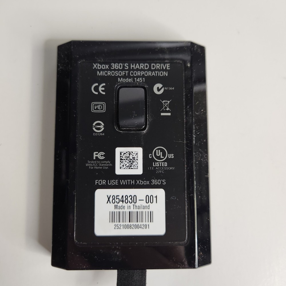 Microsoft Xbox 360 S 250GB Hard Drive 1451