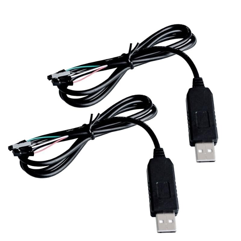 2pcs- USB to RS232TTL PL2303HX Auto Converter USB to COM Cable Adapter Module