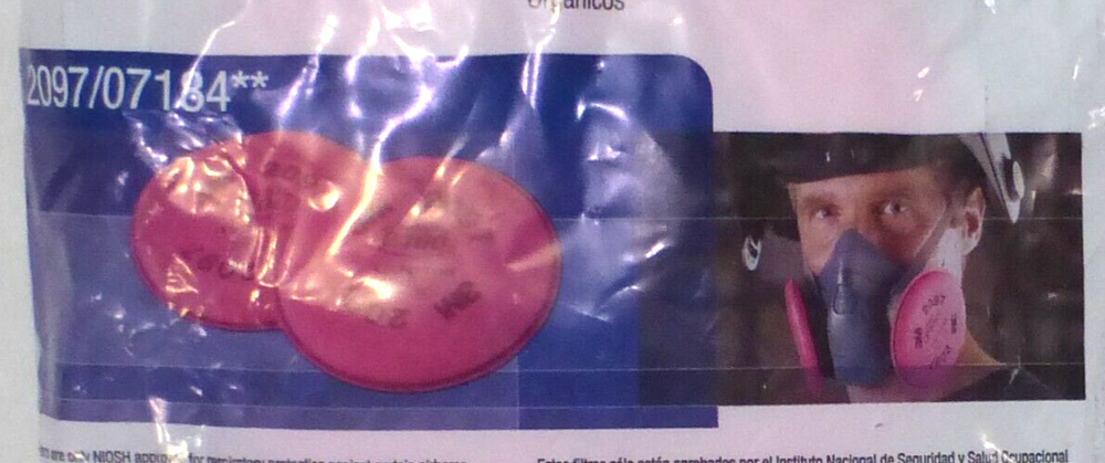 (2 Pack) 3M Particulate Filter P100, NEW