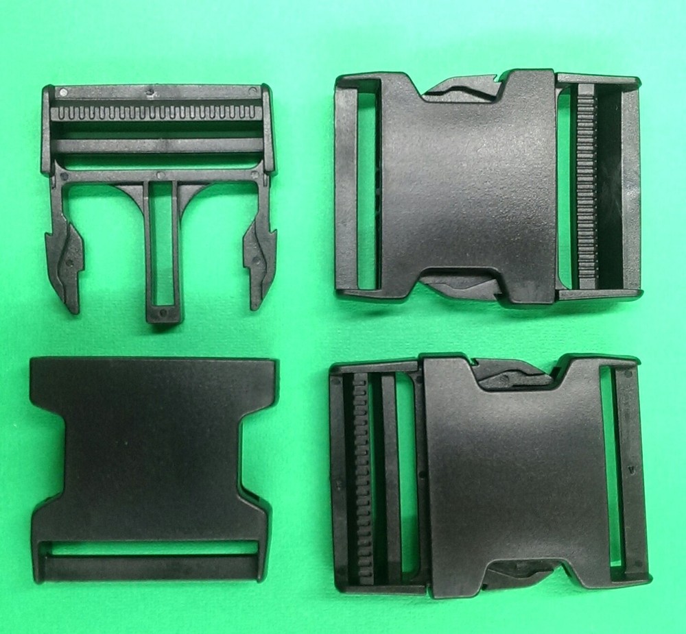 2" Side Release Adjustable Buckles, Heavy Duty