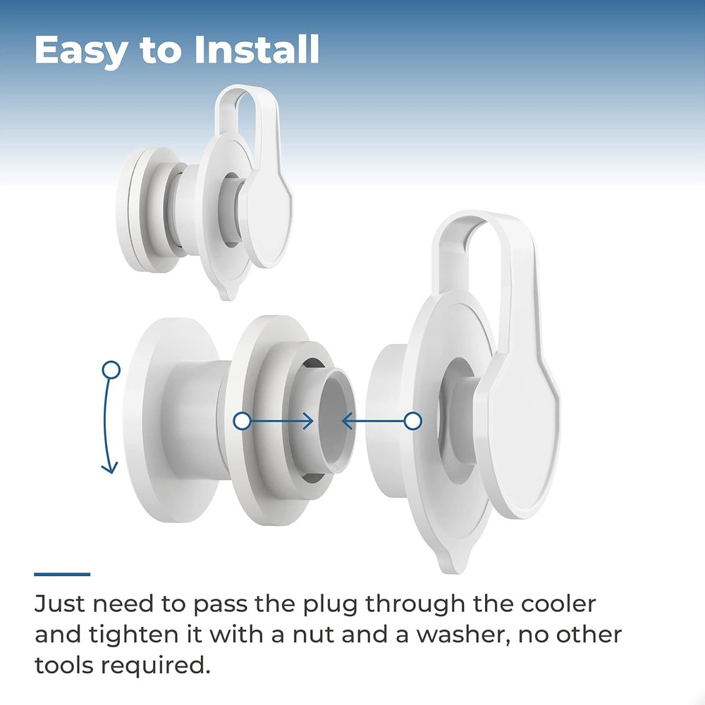 Cooler Standard Drain Plug Assembly Replacement for Coleman Standard Coolers ...