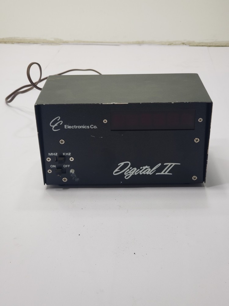 CE Electronics Co Digital II Frequency Counter MHz kHz LED RF Tested Working