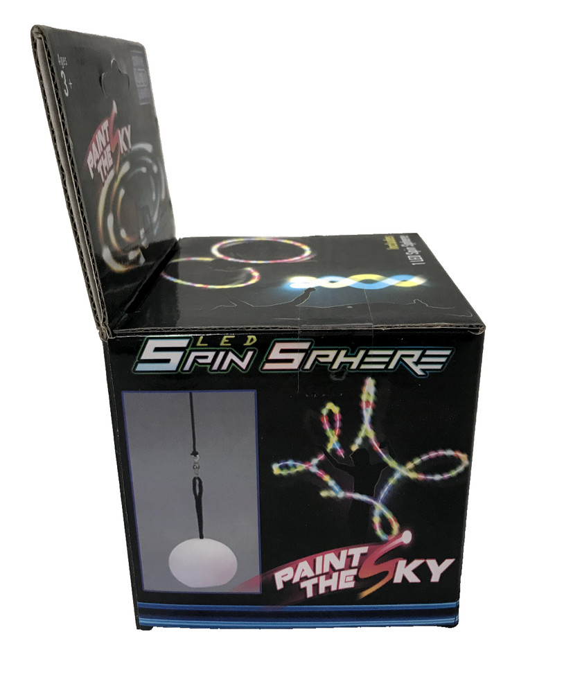 Mind Scope, Paint The Sky, LED Spin Sphere, 9 Light Modes